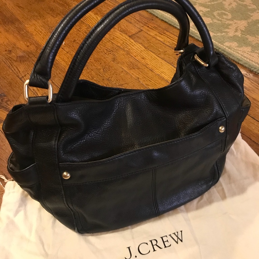 LIKE NEW J.Crew Leather Bag!